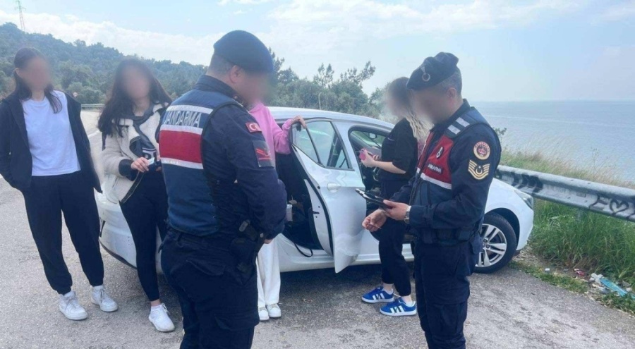 Bursa'da Jandarmadan sıkı denetim