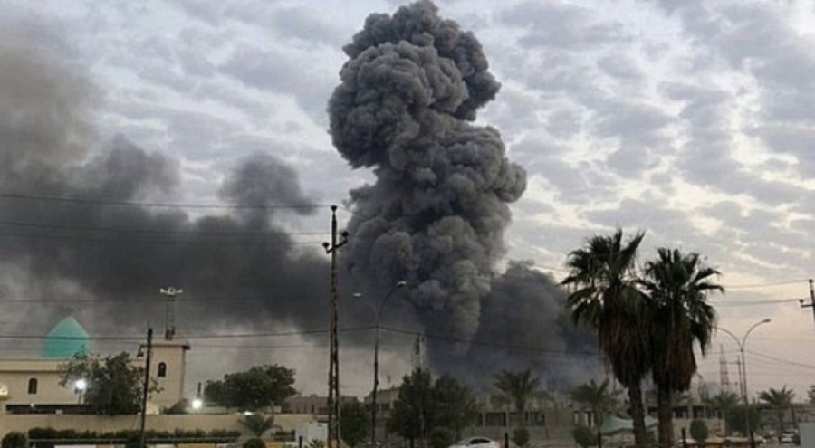 Haşdi Şabi'ye ait karargahta patlama