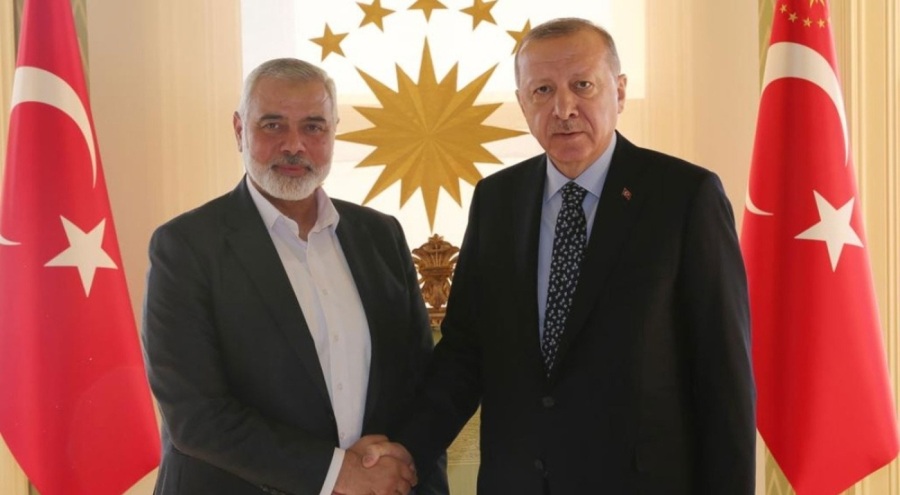 Erdoğan, İsmail Haniye ile görüştü! İletişim Başkanlığı'ndan açıklama