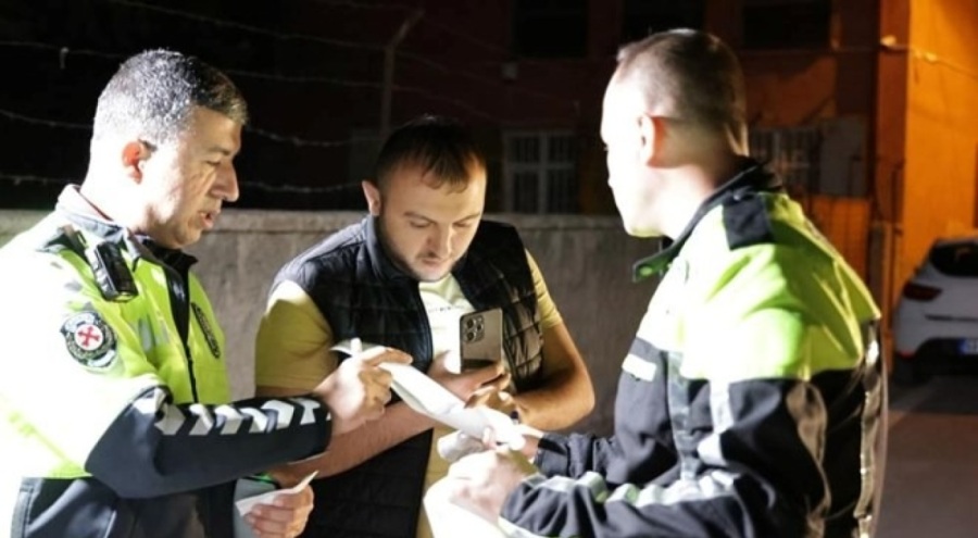 "Cenazeden geliyorum" diyen sürücü alkollü çıktı