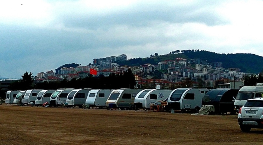 Mudanya 50'den fazla karavanı ağırlıyor