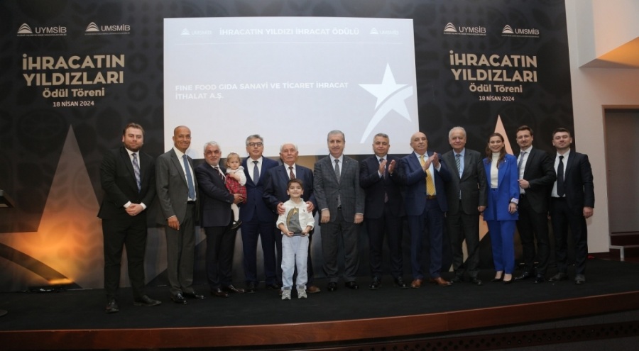 UİB tarafından meyve ve sebze ihracatında başarılı firmalara ödül