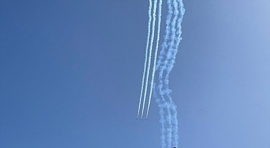 Türk Yıldızları 23 Nisan'da Antalya semalarında prova uçuşu yaptı