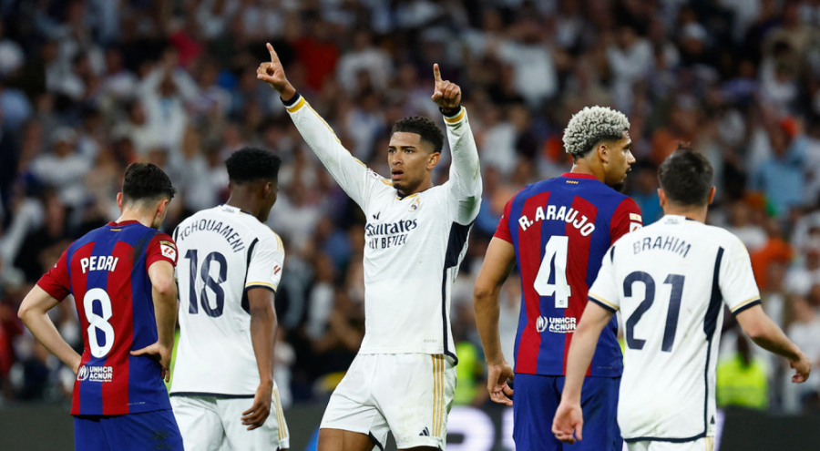 Real Madrid, Barcelona'yı 3-2 mağlup etti