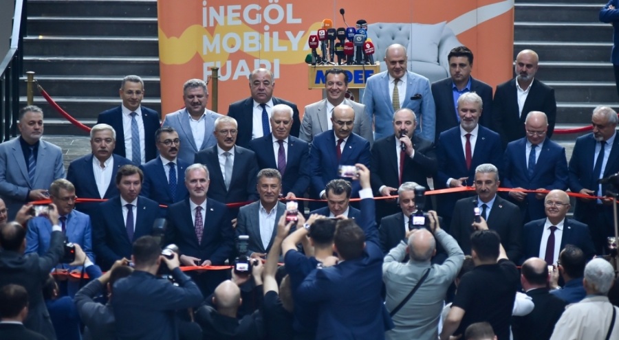 50. MODEF Expo İnegöl Mobilya Fuarı açıldı