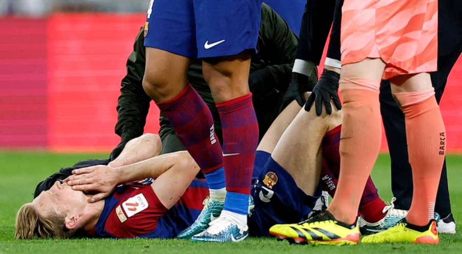 Real Madrid maçında sakatlanmıştı: Frenkie de Jong'dan Barcelona'ya kötü haber!