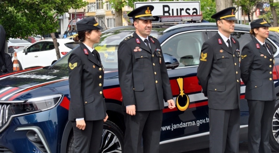 Yerli otomobil Togg Mudanya jandarmaya tahsis edildi