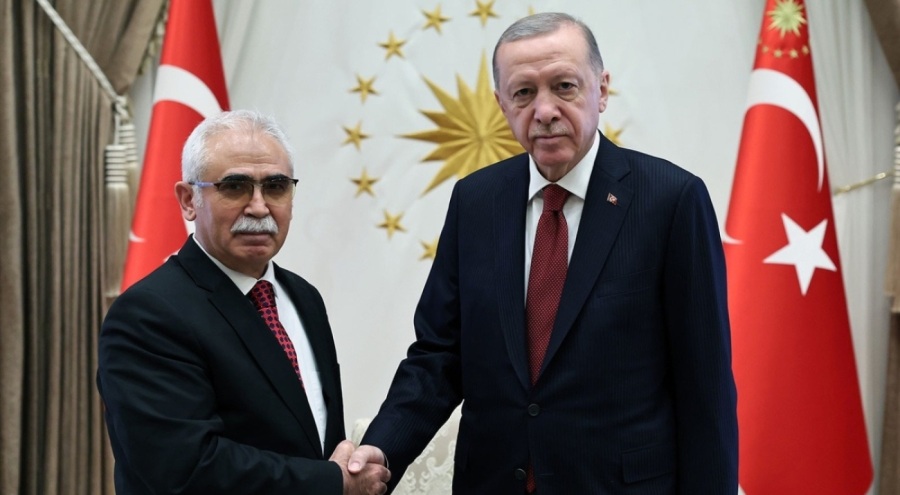 Cumhurbaşkanı Erdoğan, Anayasa Mahkemesi Başkanı'nı kabul etti