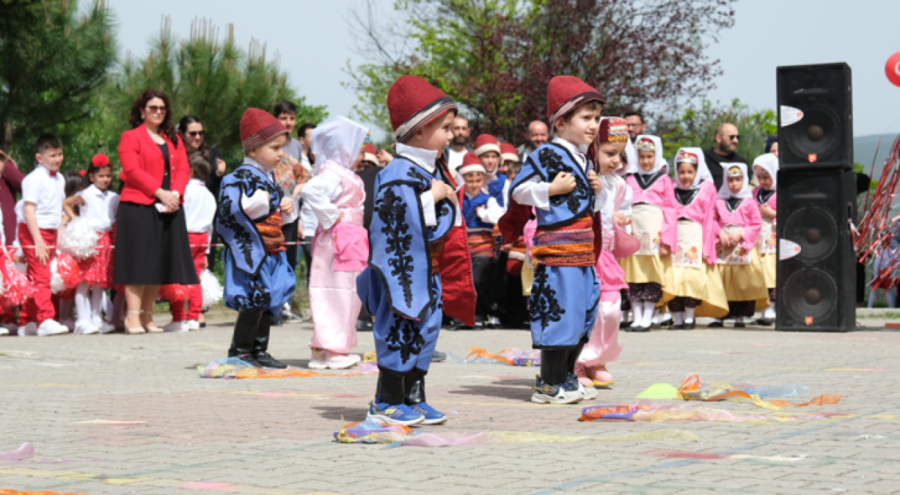 Orhaneli'de 23 Nisan bayramı kutlandı