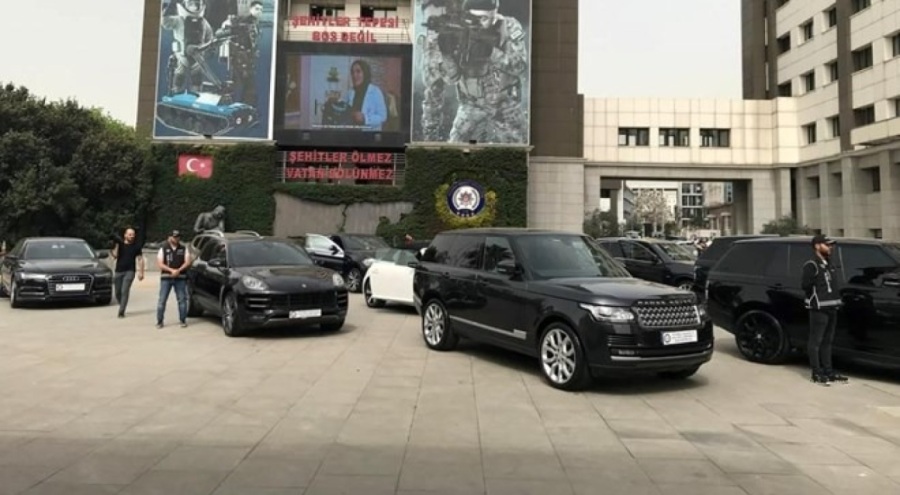 60 milyon liralık kaça lüks araçlara el konuldu