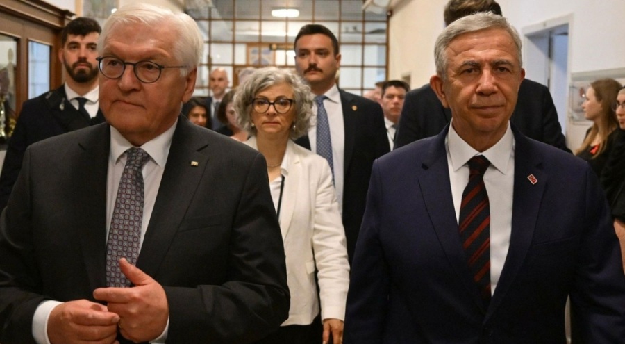 Mansur Yavaş, Almanya Cumhurbaşkanı ile görüştü