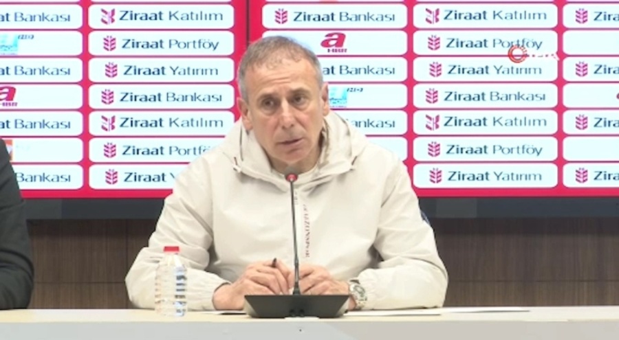 Trabzonspor teknik direktörü Abdullah Avcı: Finale çıkmak için avantajlıyız