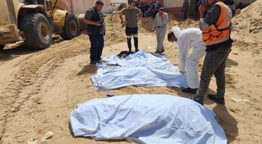 Nasır Hastanesi'ndeki toplu mezarda bulunan ceset sayısı 392'ye çıktı