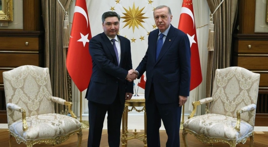 Cumhurbaşkanı Erdoğan, Kazakistan Başbakanı'nı kabul etti