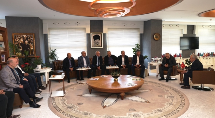 Ardino'dan Başkan Özdemir'e 'Hayırlı olsun' ziyareti