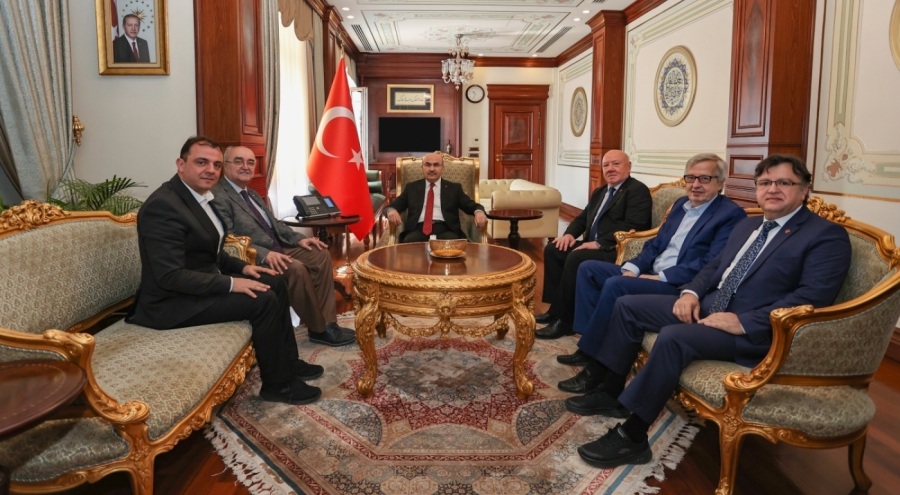 Gazeteciler Vakfı, Vali Demirtaş'ı ziyaret etti
