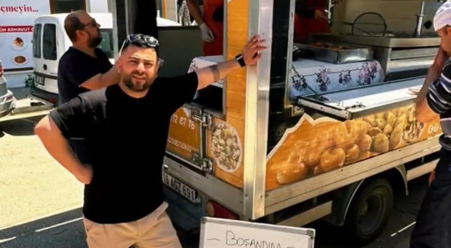 Bursa'da boşandığı için lokma döktürdü