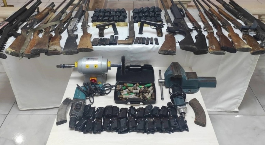 Silah kaçakçılarına yönelik operasyon: 7 gözaltı