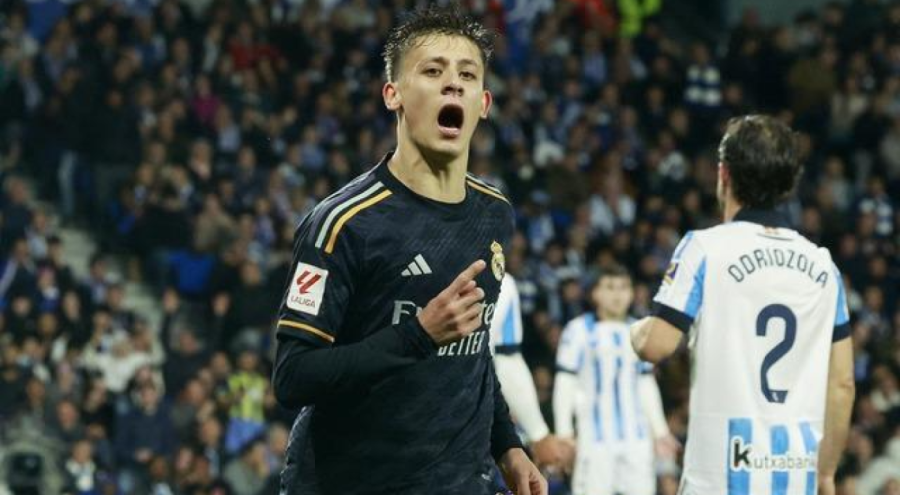 Arda Güler, Real Madrid formasıyla ilk 11 çıktığı ilk maçta golünü atarak tarihe geçti!