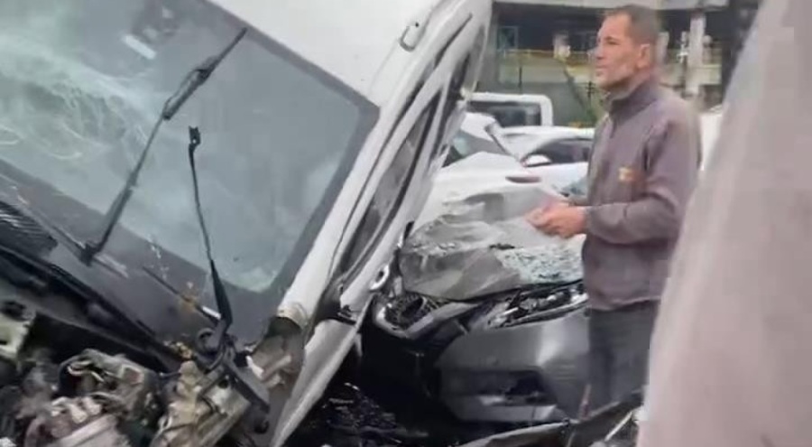 Beşiktaş'ta zincirleme kaza