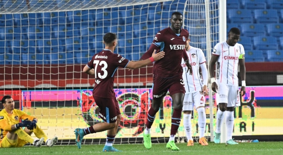 Trabzonspor sahasında Gaziantep FK'yı mağlup etti
