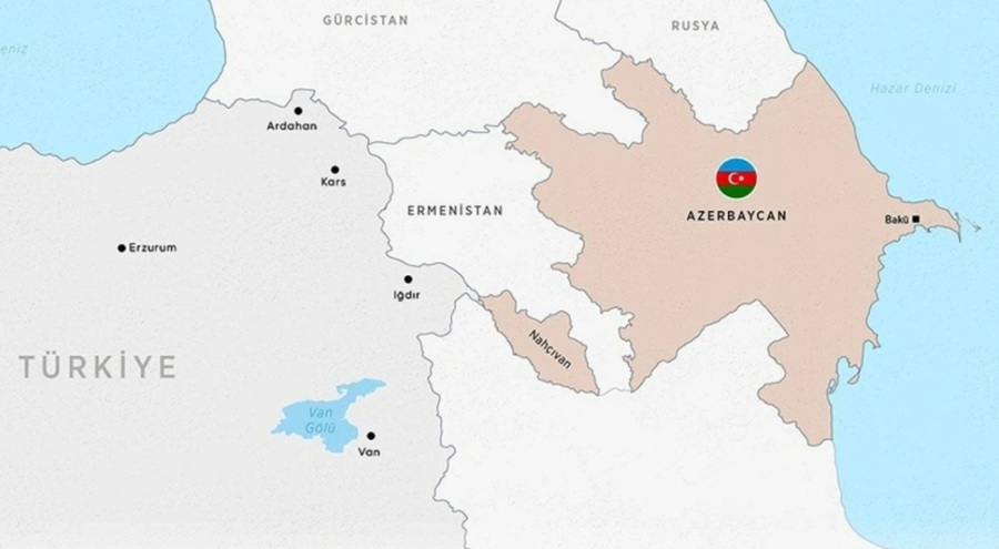 Nahçıvan'da Ermenistan'a ait mühimmat patladı