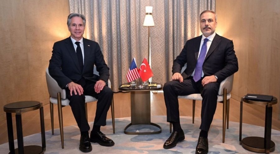 Dışişleri Bakanı Fidan, ABD'li mevkidaşı ile bir araya geldi