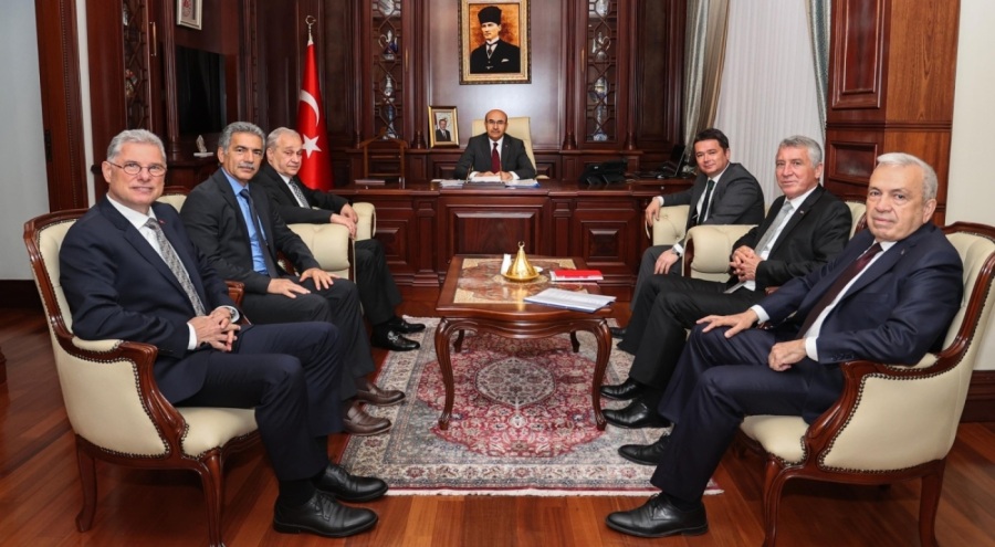 Nilüfer Belediye Başkanı Özdemir'den Bursa protokolüne ilk resmi ziyaret