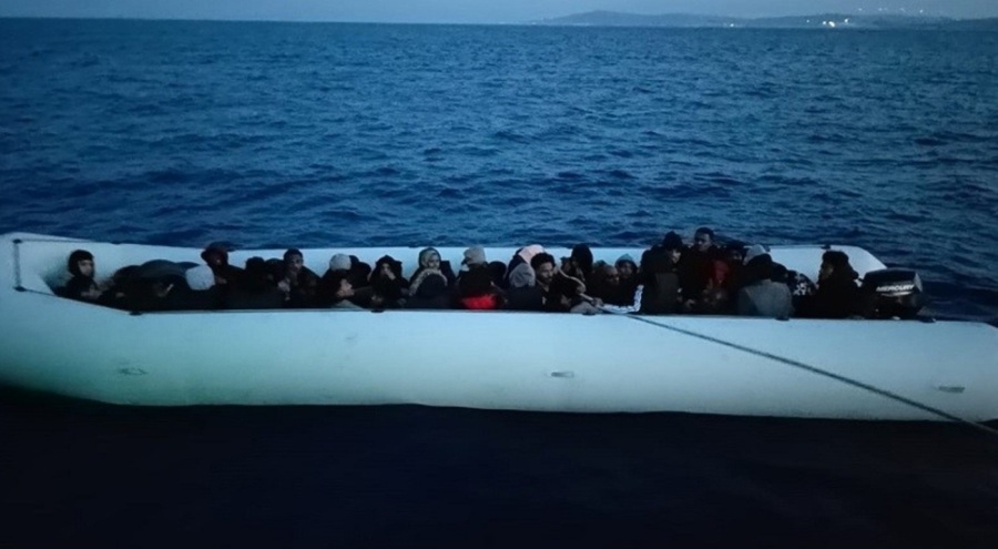34 düzensiz göçmen yakalandı
