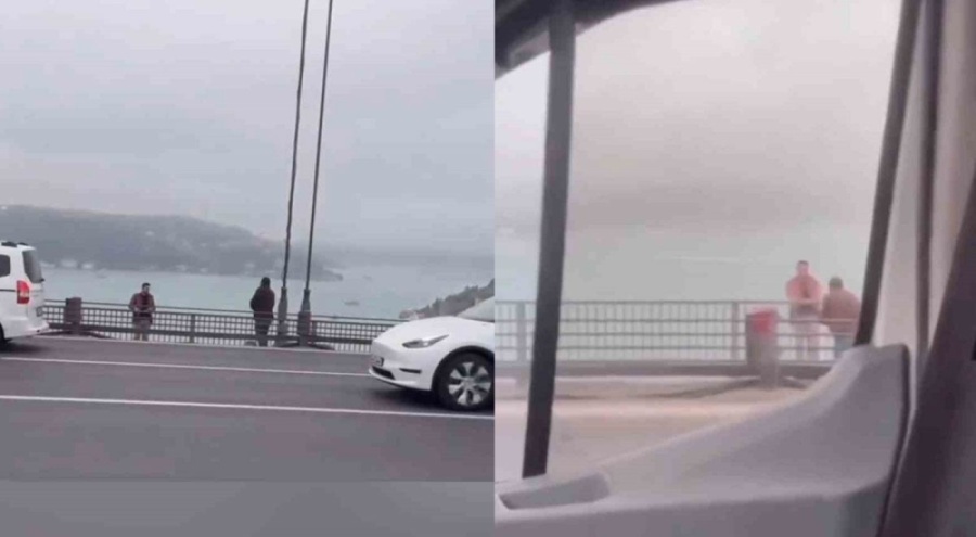 FSM Köprüsü'nde intihar girişimi