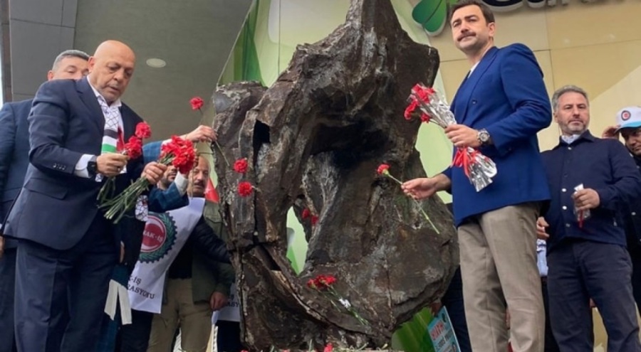 HAK-İŞ'ten Kazancı Yokuşu'nda 1 Mayıs anması