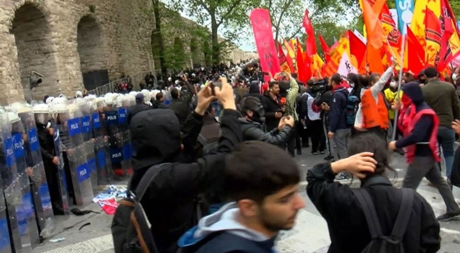 İstanbul'daki 1 Mayıs olaylarıyla ilgili 210 kişi gözaltına alındı