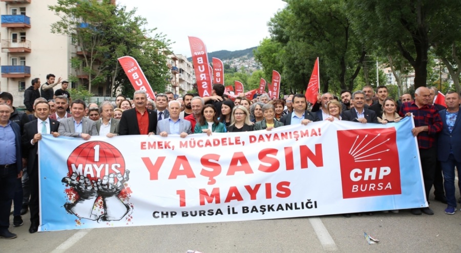 Bursa'da 1 Mayıs doyasıya kutlandı
