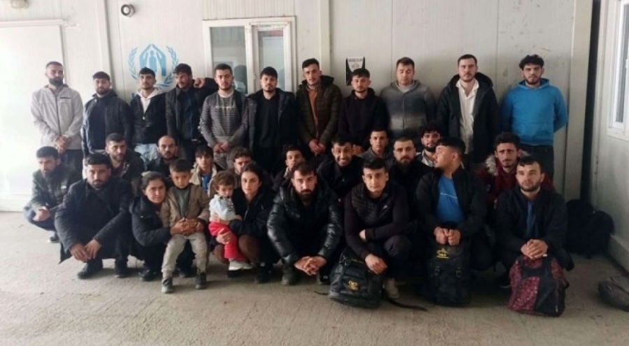 Edirne'de kaçak göçmenler yakalandı