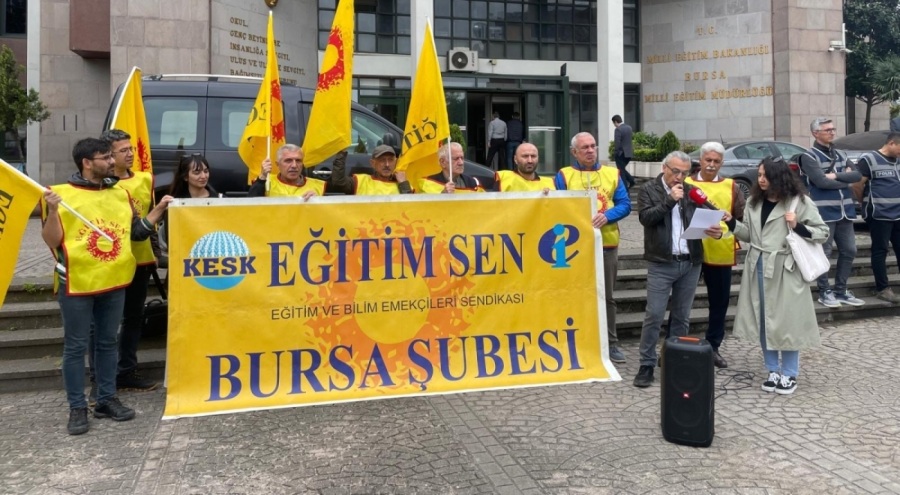 Eğitim Sen Bursa Şubesi: Yeni müfredatı reddediyoruz