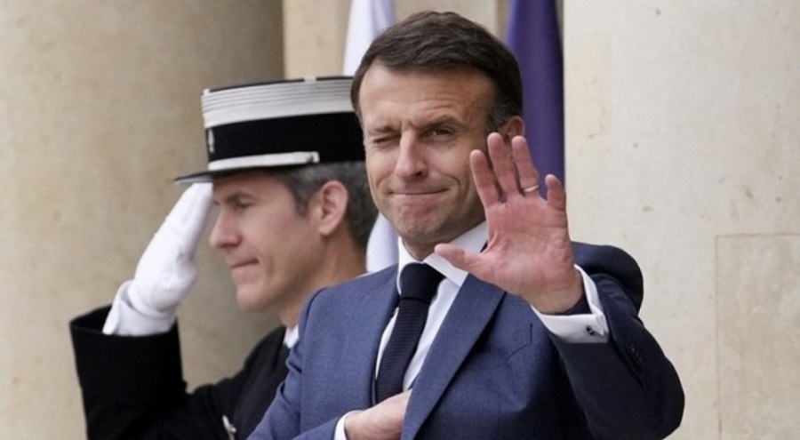 Macron, Ukrayna'ya askeri birlik gönderme ihtimali olduğunu yineledi