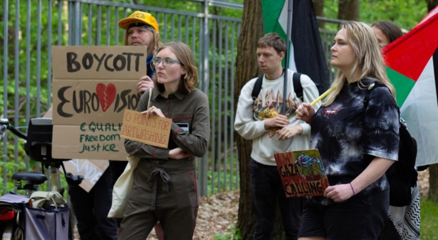 Hollanda'da kamu yayıncısına İsrail'in katıldığı "Eurovision"u yayınlamama çağrısı