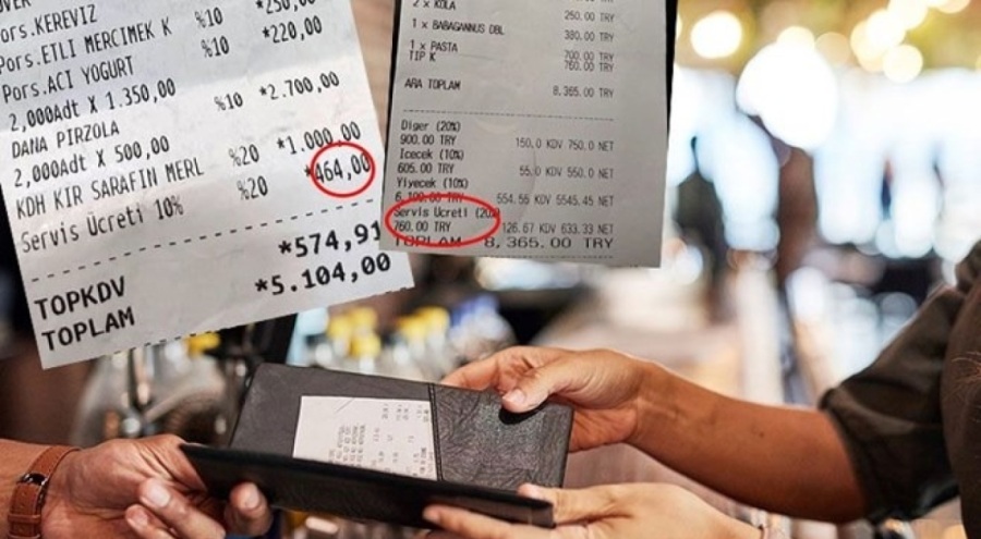 Restoranlarda yeni uygulama: Adisyona eklenen servis ücreti yasal mı?