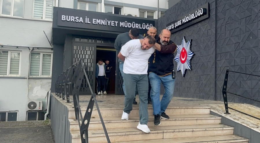 Bursa'da husumetlilerin silahlı kavgasında 6 şüpheli yakalandı