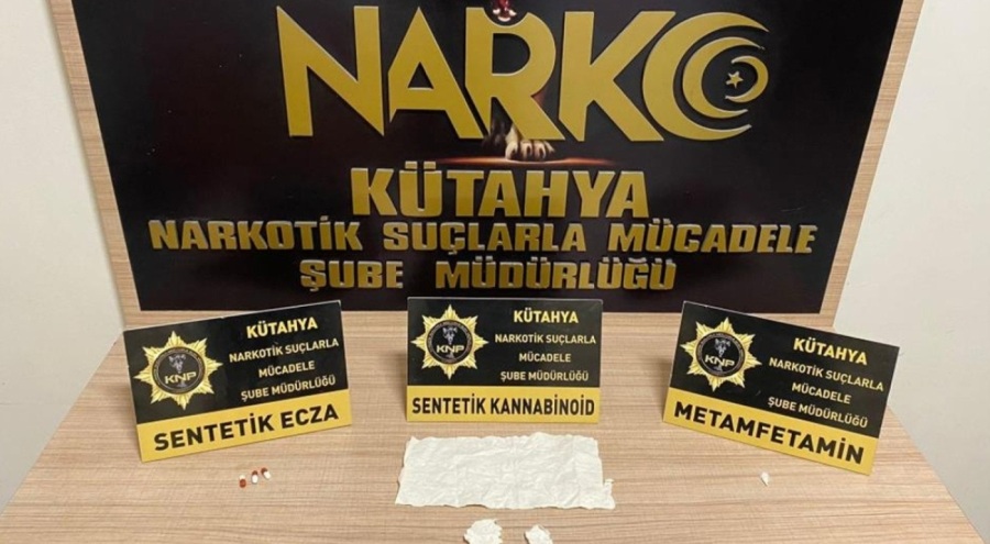 Yolcu otobüsünde uyuşturucu madde ele geçirildi