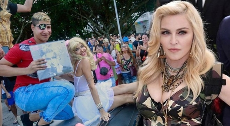 Madonna'dan ücretsiz konser