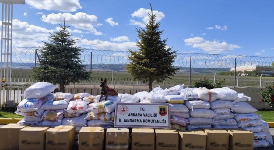 Ankara'da 13 ton kaçak tütün ele geçirildi
