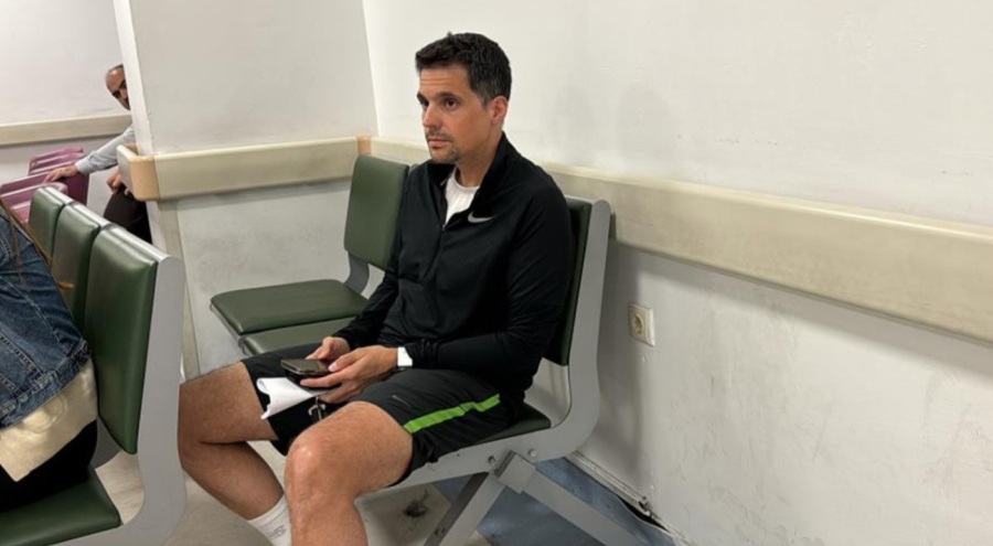 Yarışmaya hazırlanan sporcuyu köpek ısırdı