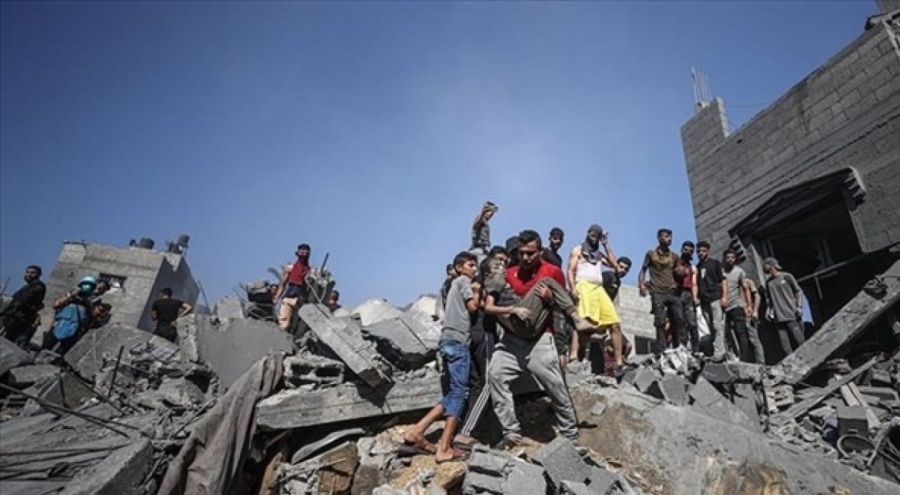 Gazze'de can kaybı 35 bine yaklaştı