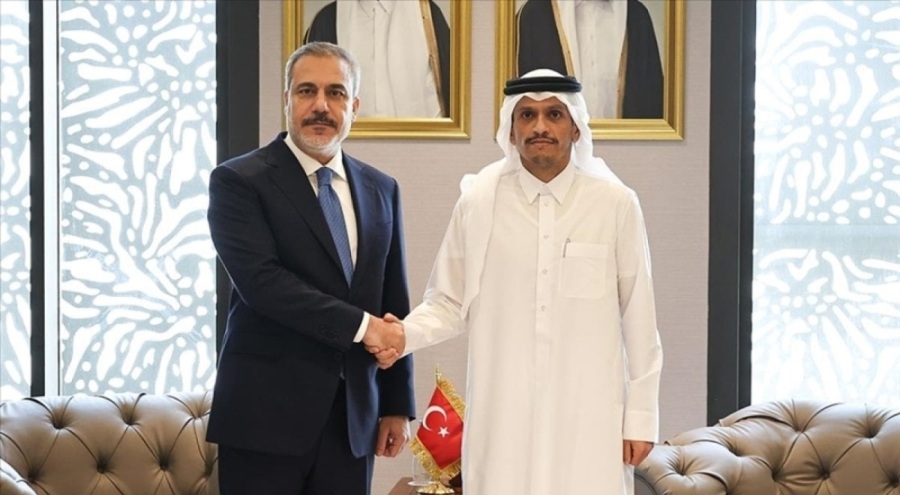 Bakan Fidan Katar Dışişleri Bakanı Al Sani ile  telefonda görüştü