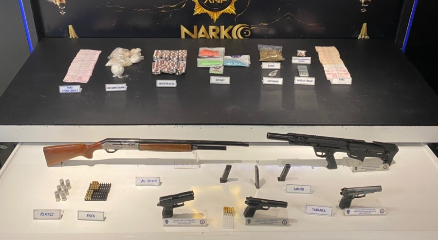 Ankara'da uyuşturucu operasyonu: 12 gözaltı
