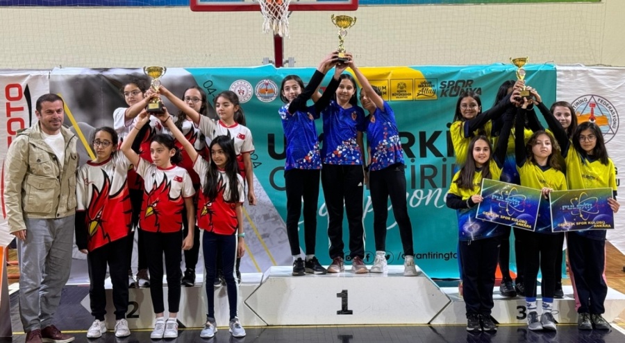 İnegöl Belediyespor oryantiring U14 Takımı, Türkiye Şampiyonu oldu