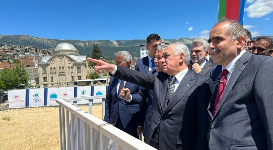 Azerbaycan Başbakanı Ali Asadov, Kahramanmaraş'ta