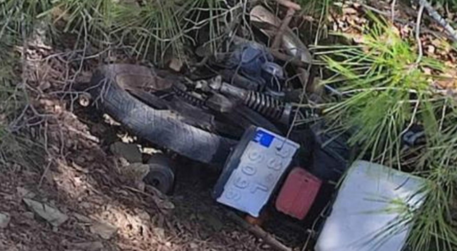 Kayıp adamın motosikleti ormanlık alanda bulundu