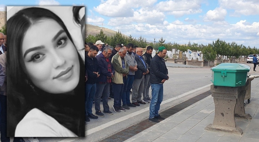 Babasının bıçakladığı Buse son yolculuğuna uğurlandı